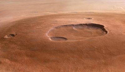 Ciel & Espace - Olympus Mons - Caldera