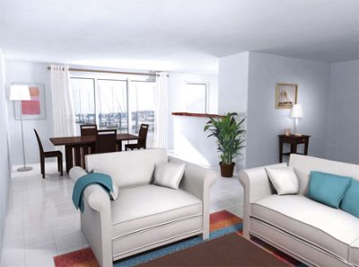 Cap d'Agde. Programme immobilier des Masisons de Biarritz