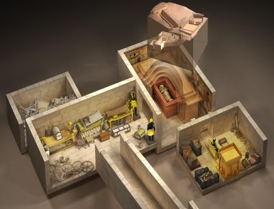 Science&Vie le tombeau de Toutenkhamon